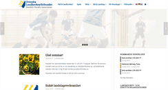 Desktop Screenshot of landhockey.se